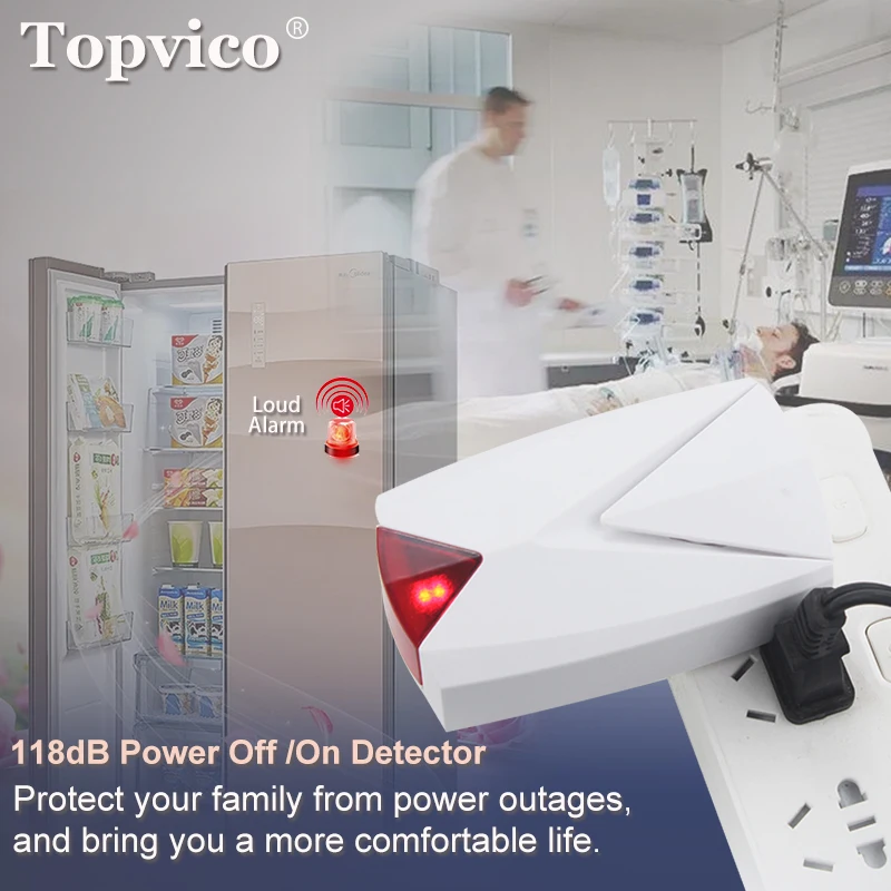 Topvico беспроводной детектор выключения/включения - Фотография_2