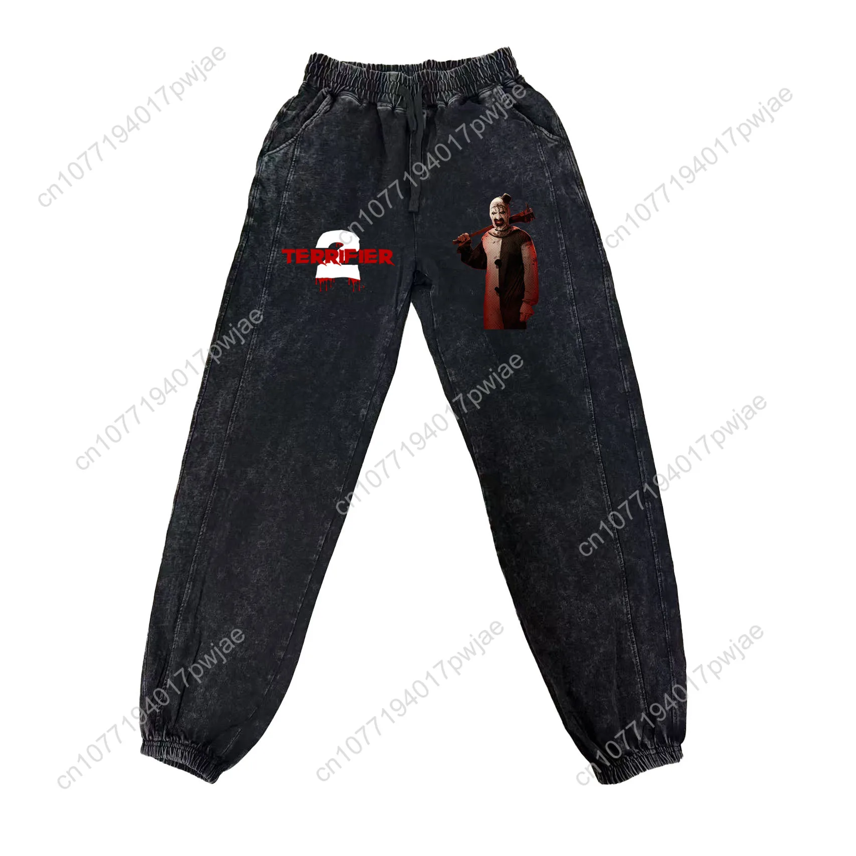 Ужасающие брюки клоуна на хэллоуин - Фотография_3