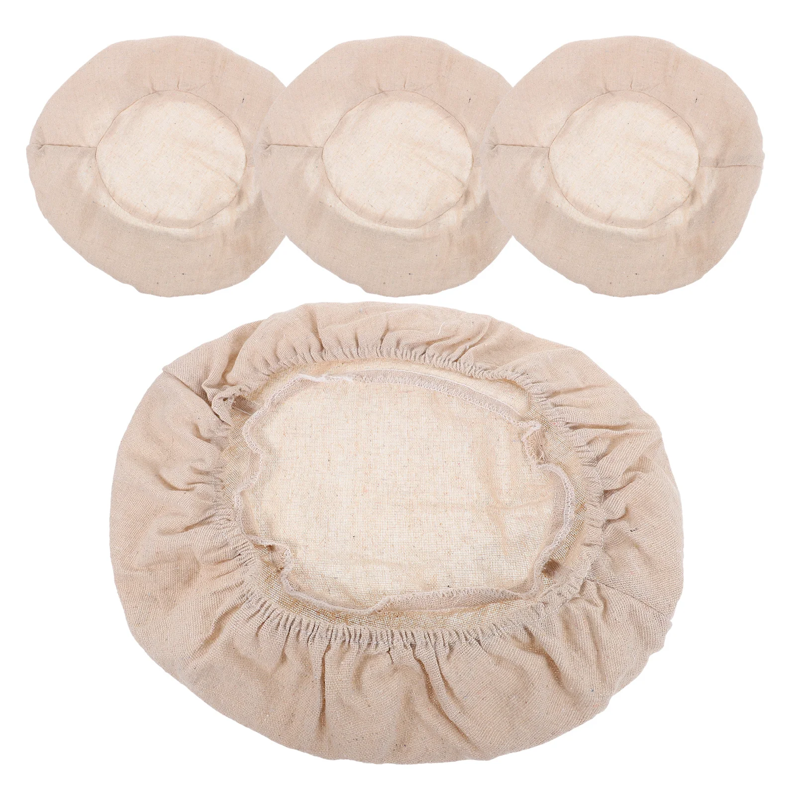 Хлопковые и льняные вкладыши для корзины для хлеба - Фотография_6