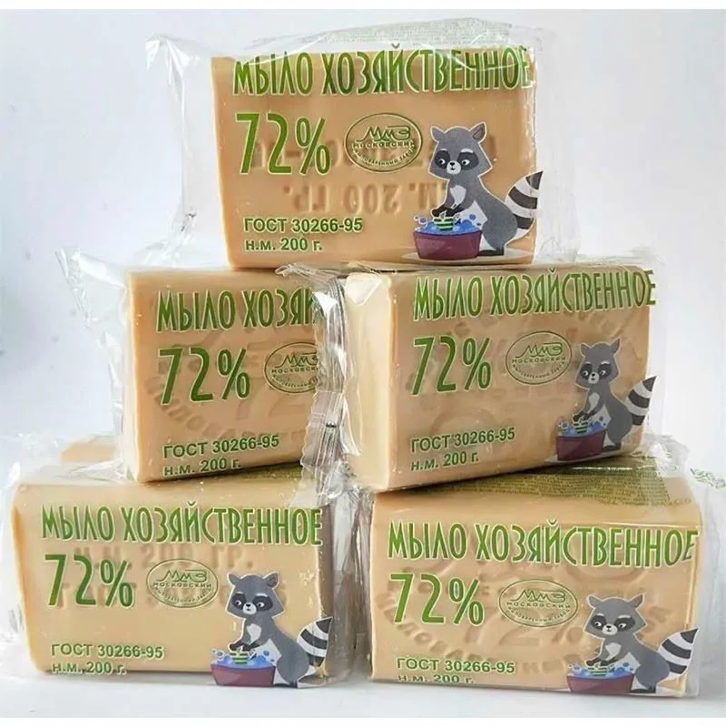 Русский енот 72% мыло для стирки
