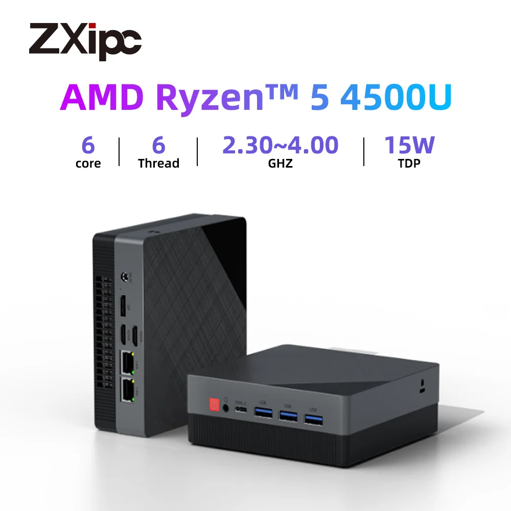 Мини-пк компьютер для игр amd ryzen5