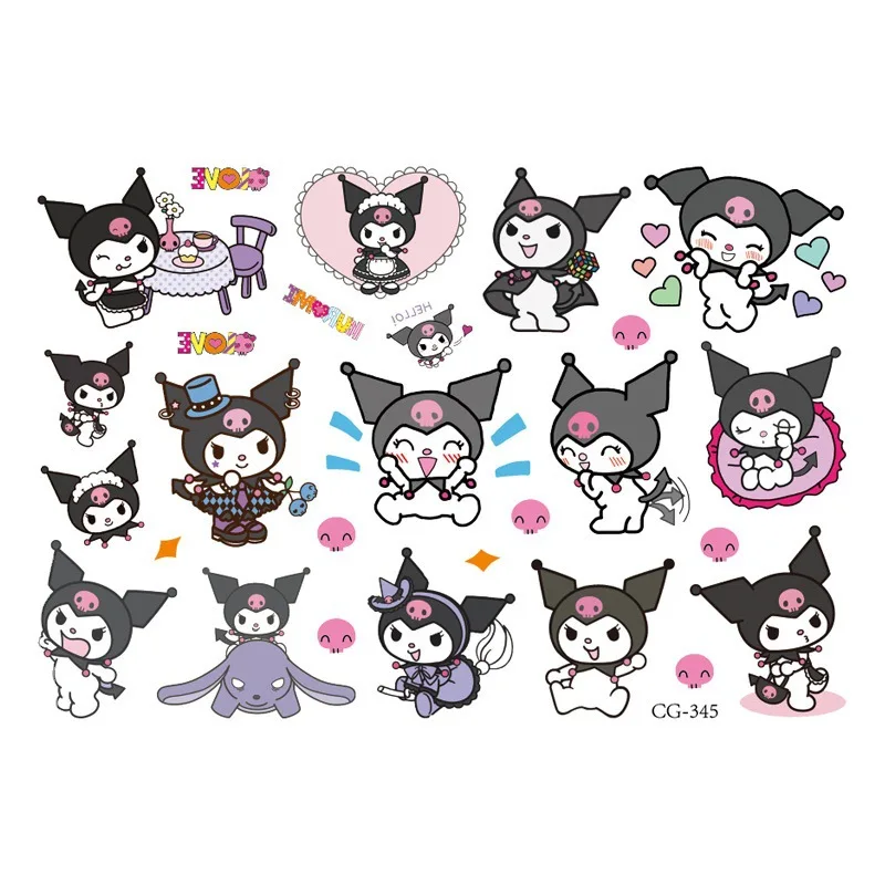 Sanrio hello kitty cat татуировка - Фотография_4