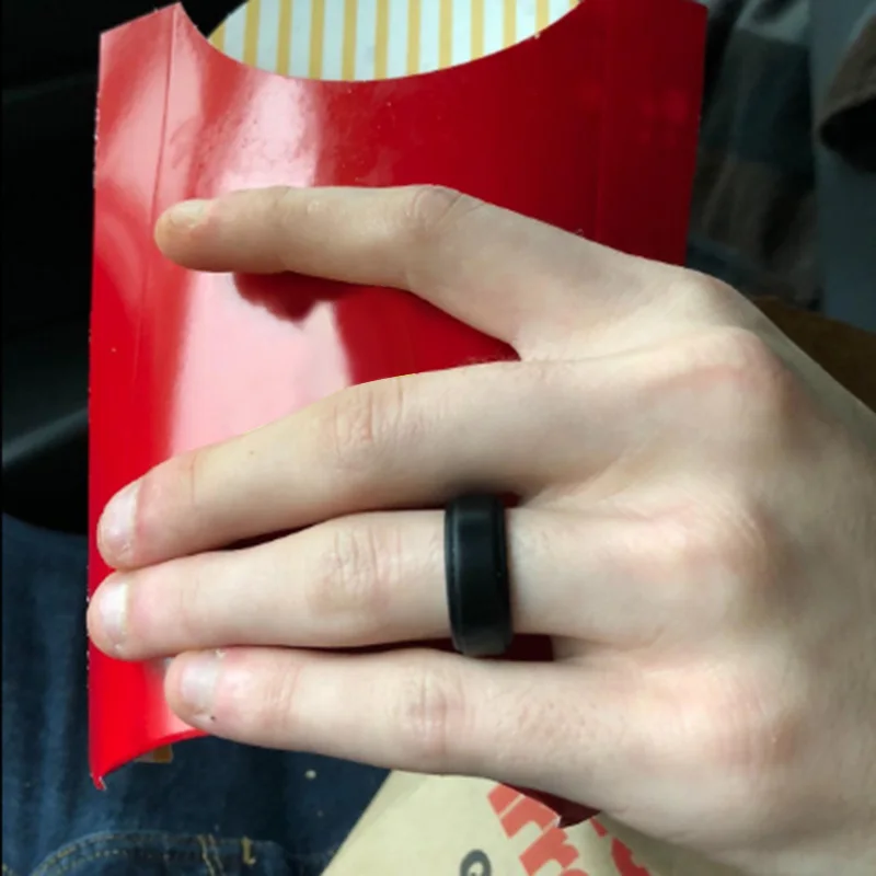 Abqr 8 мм популярные черные мужские - Фотография_6