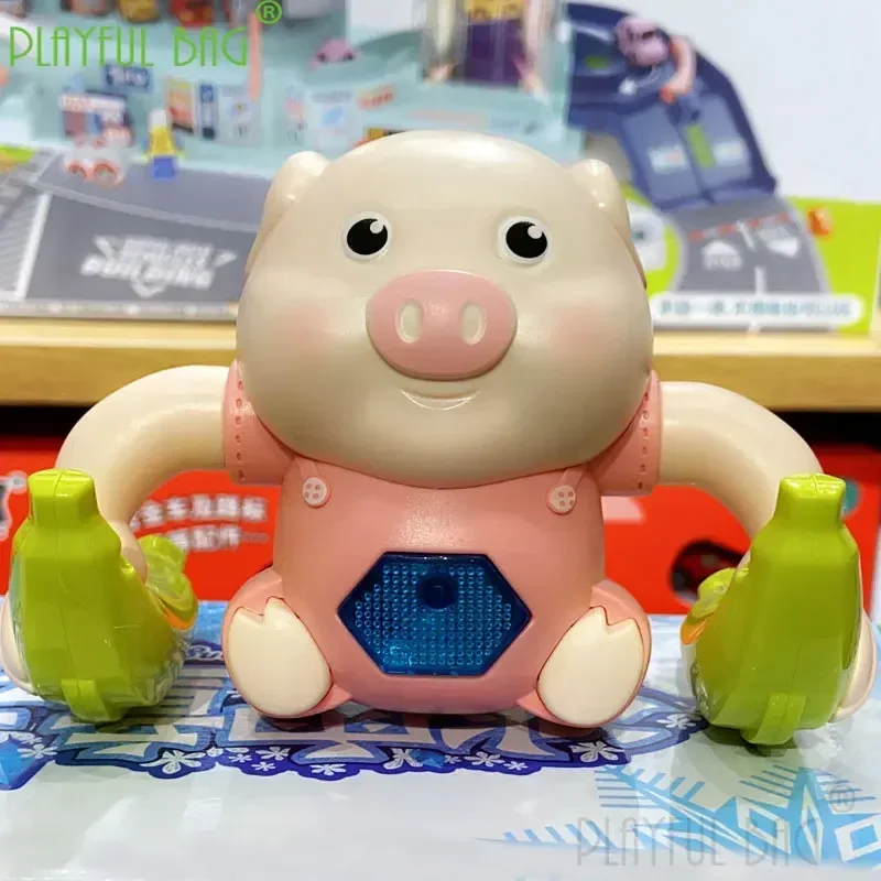 Игрушка ai smart pig с автоматическим перекатом soundlight