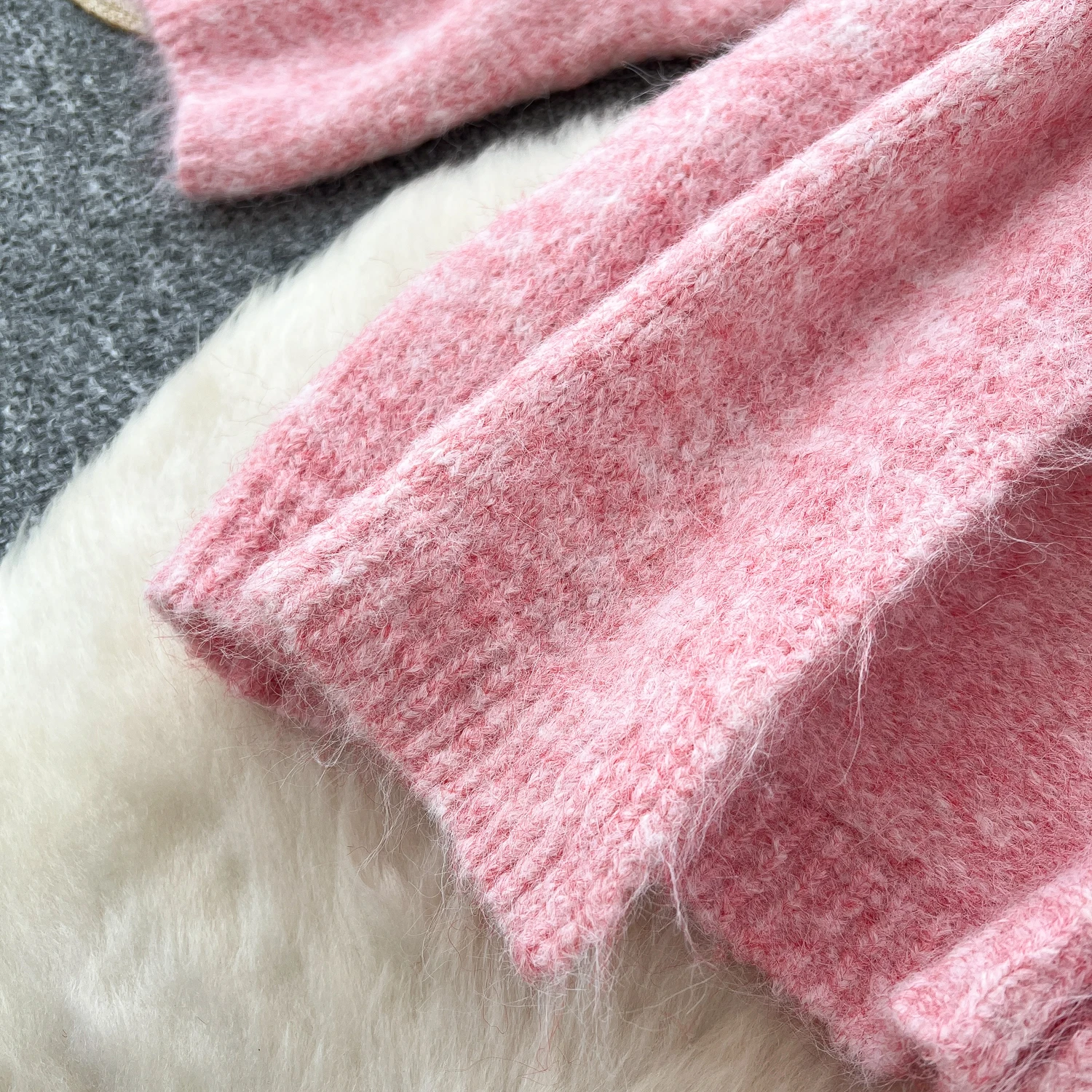 Новая мода, однотонный кашемировый свитер - Фотография_6