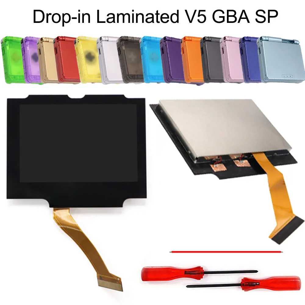 Ламинированный v5 ips gba sp комплекты