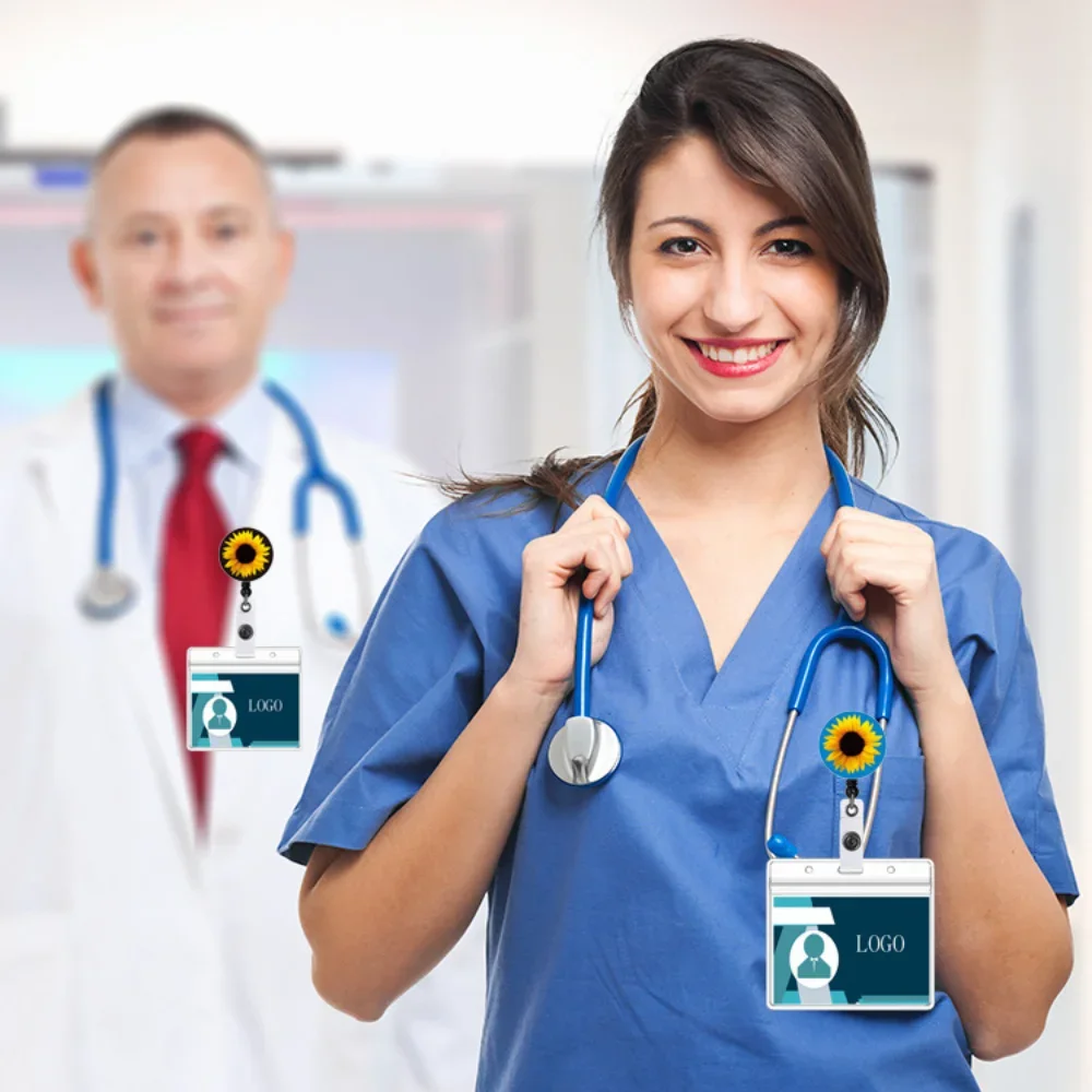 Свежий зеленый желтый брелок с подсолнухом - Фотография_5