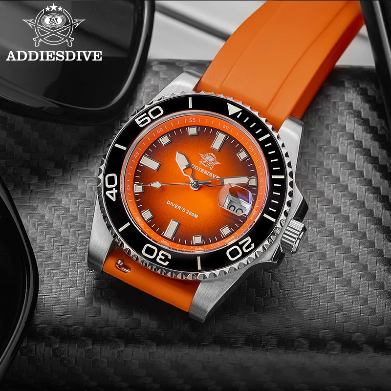 Addiesdive 41 мм лучший бренд спортивные - Фотография_6