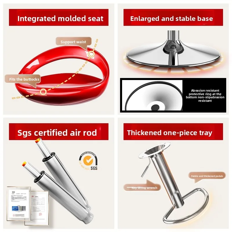 Современный минималистичный барный домашний барный стул - Фотография_5