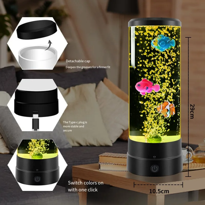 Светодиодная лампа в виде рыбы - Фотография_4