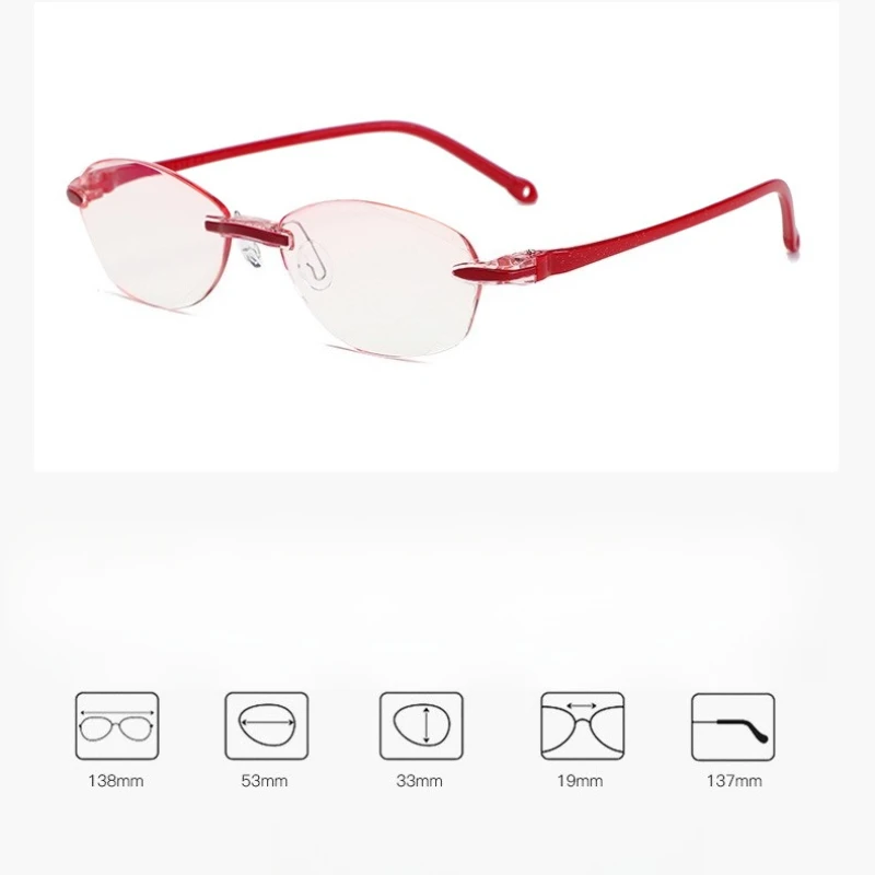 Модные сверхлегкие очки для чтения без оправы - Фотография_6