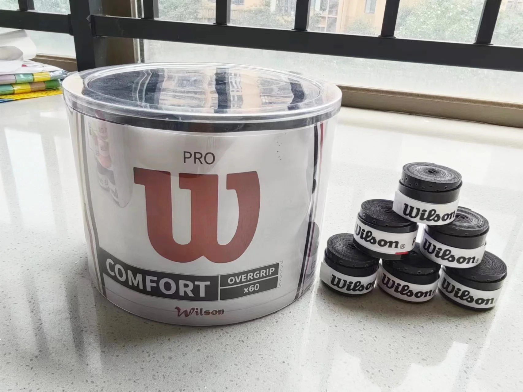 Wilson, оригинальная противоскользящая теннисная ракетка - Фотография_6