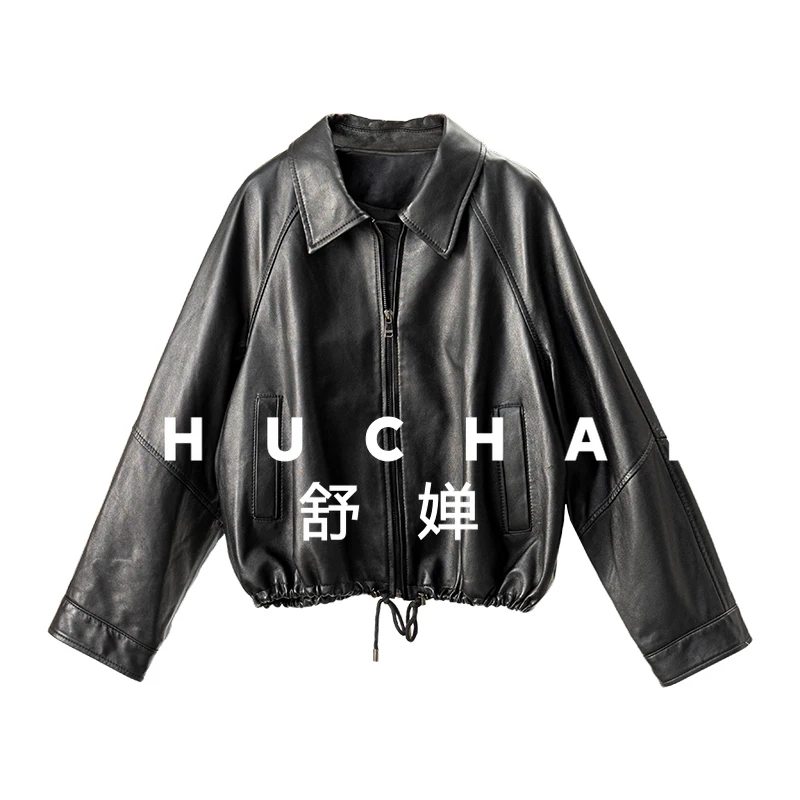 Мотоциклетная куртка из овчины