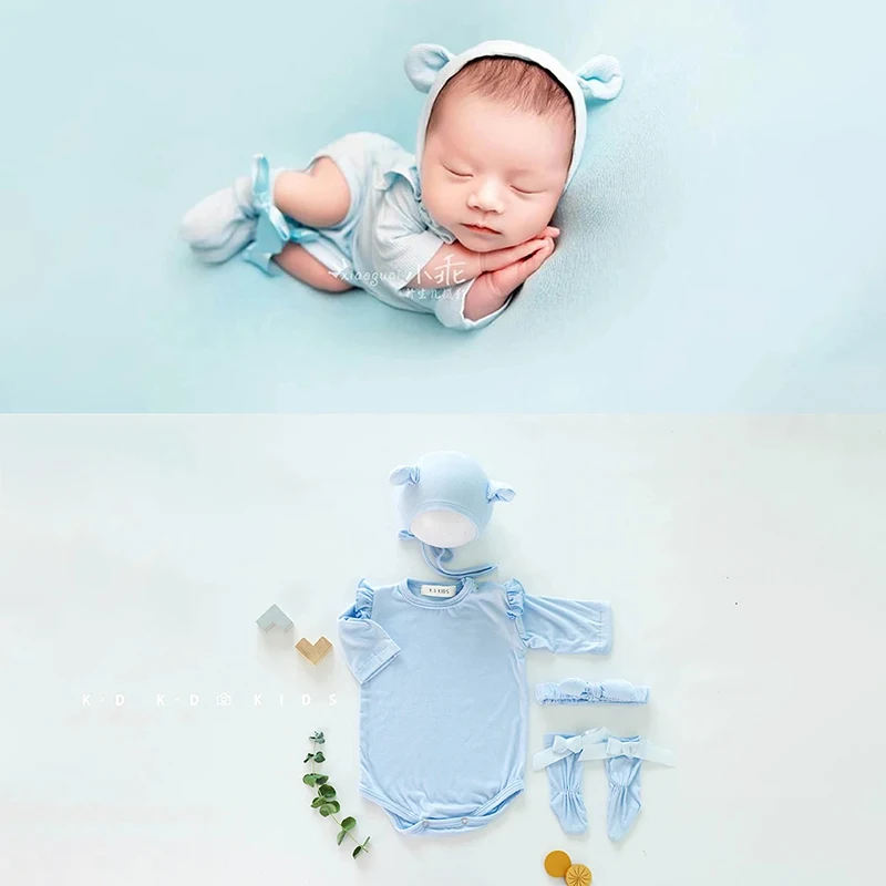 Вязаная одежда с изображением медведя для детской фото - Фотография_2