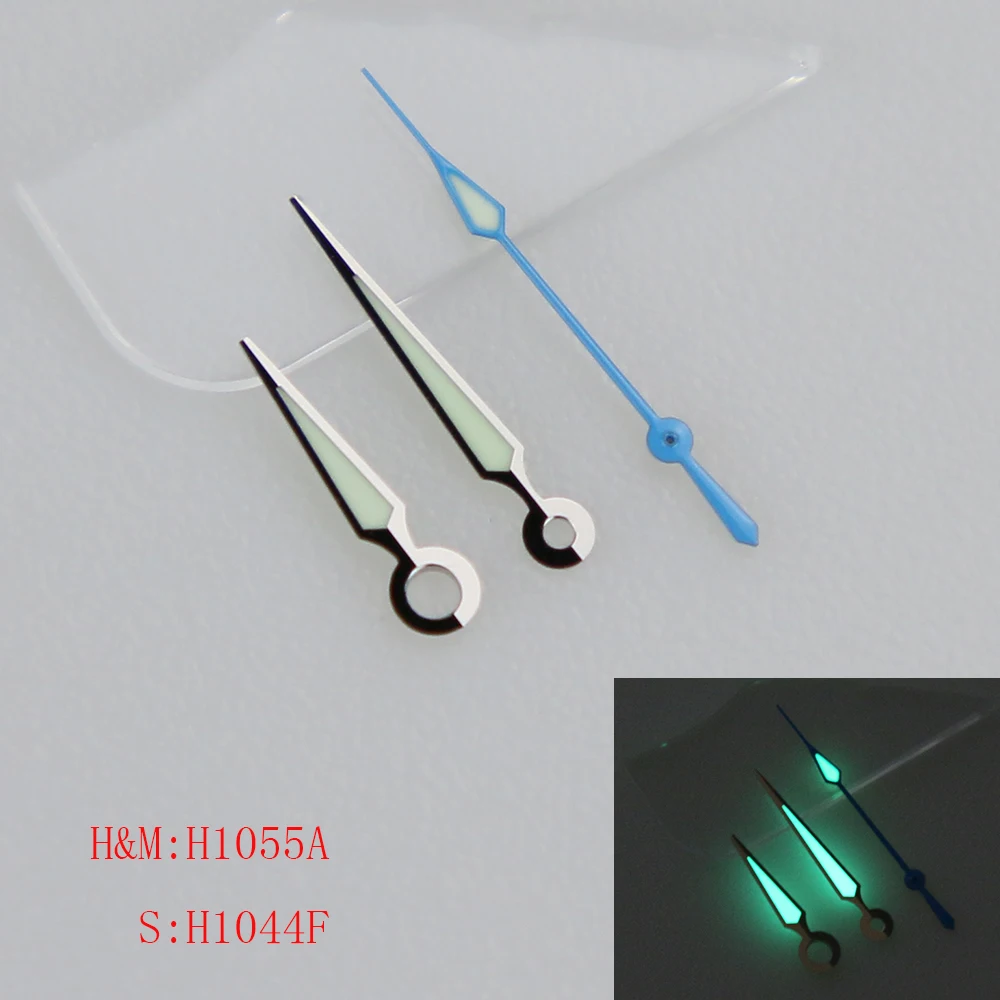 1055 cut face super c3 зеленый светящийся подходит для nh34 35 - Фотография_4