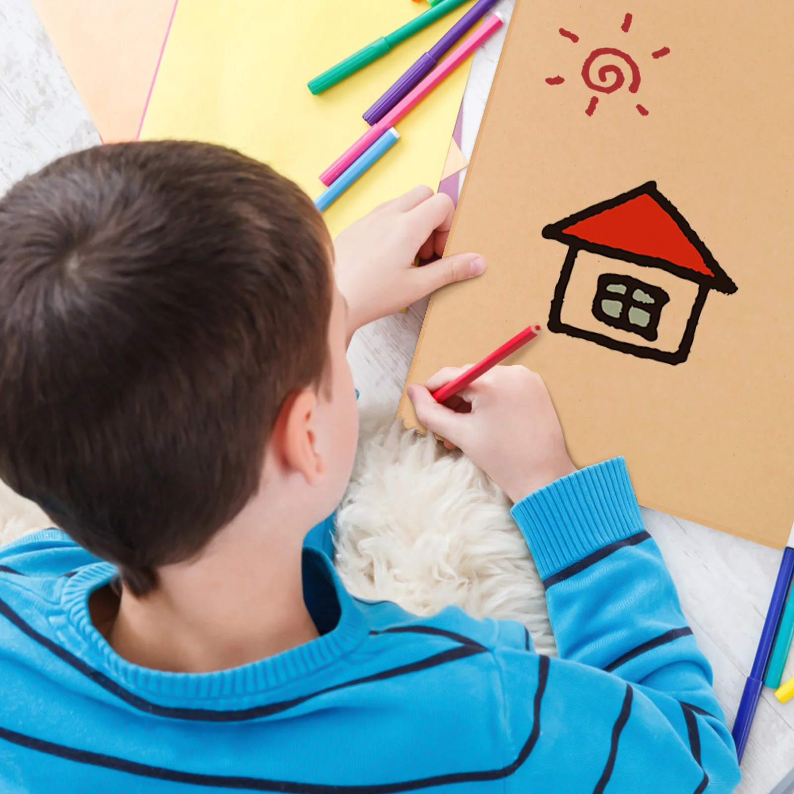 150 г/м2, листы крафт-бумаги формата а4 - Фотография_5