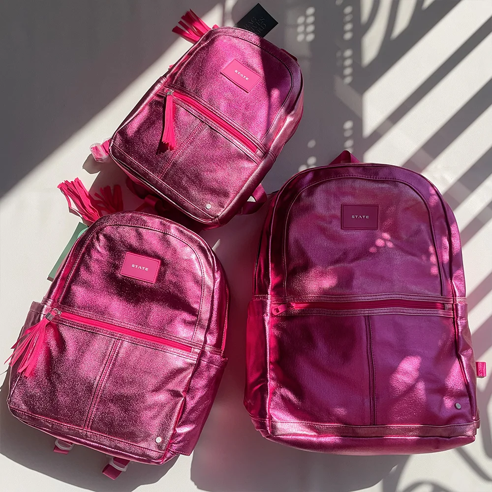 Новый продукт рюкзак персиково-красный - Фотография_2