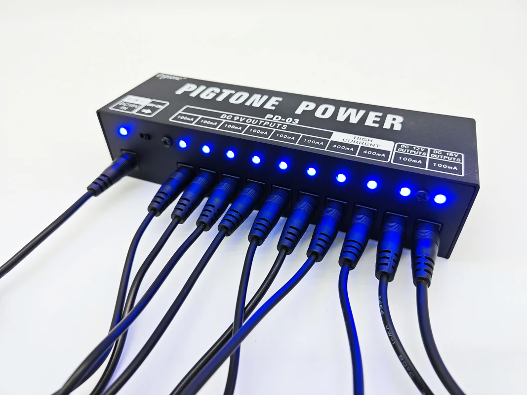 Pigtone pd-03 10 выходов для защиты от напряжения 9 в/12 в/18 в - Фотография_4