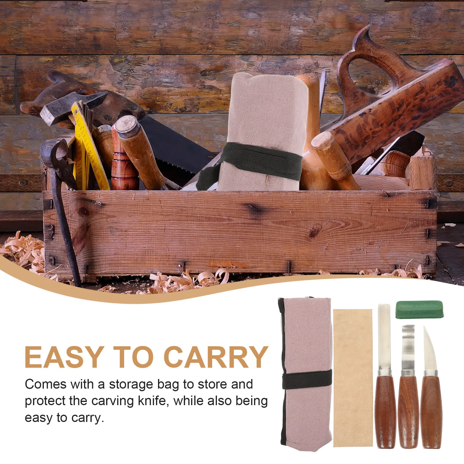 1 комплект инструментов для резьбы по дереву - Фотография_2