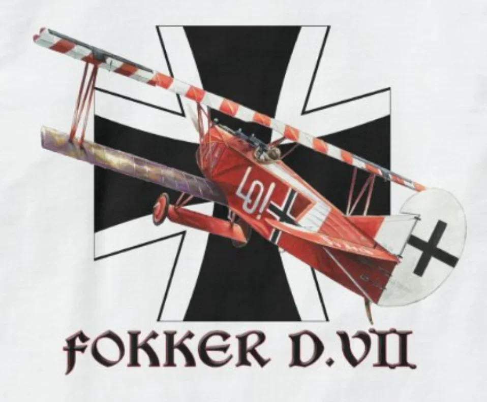 Немецкий самолет fokker d - Фотография_3