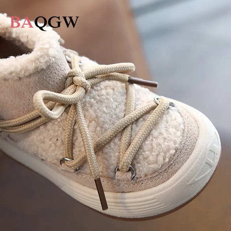 Детские теплые ботинки для снежной погоды - Фотография_2