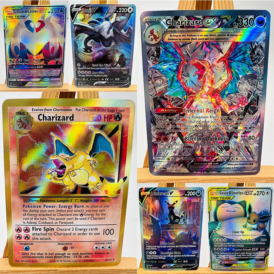 Ptcg lugia charizard umbreon sylveon
