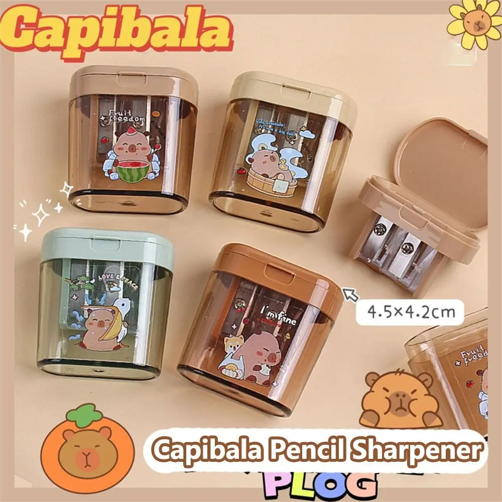 Точилка для карандашей с рисунком капибары