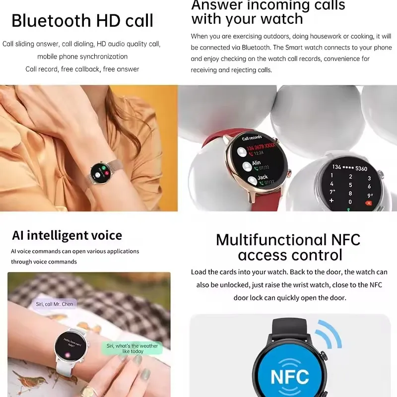 Hk39 смарт-часы nfc access ультратонкий 1 - Фотография_3