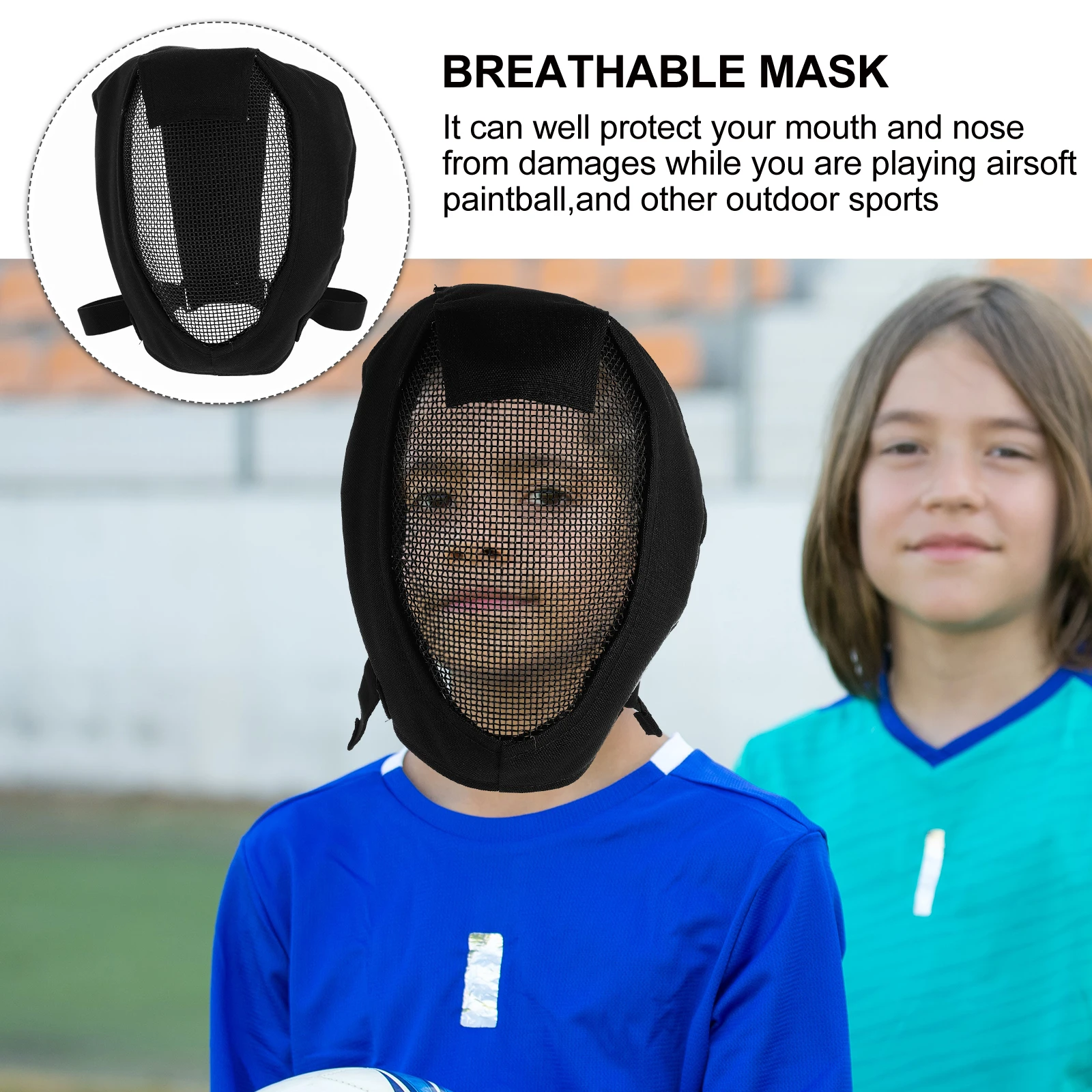 Защитная маска из металлической сетки - Фотография_6