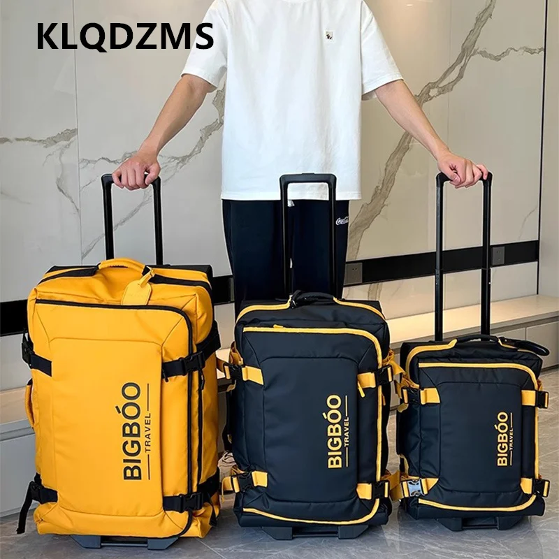 Klqdzms 20-дюймовый чемодан из ткани оксфорд - Фотография_5