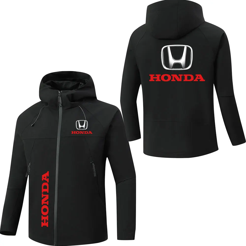 Осенне-зимняя одежда для гонок honda с принтом для мужчин и женщин - Фотография_2