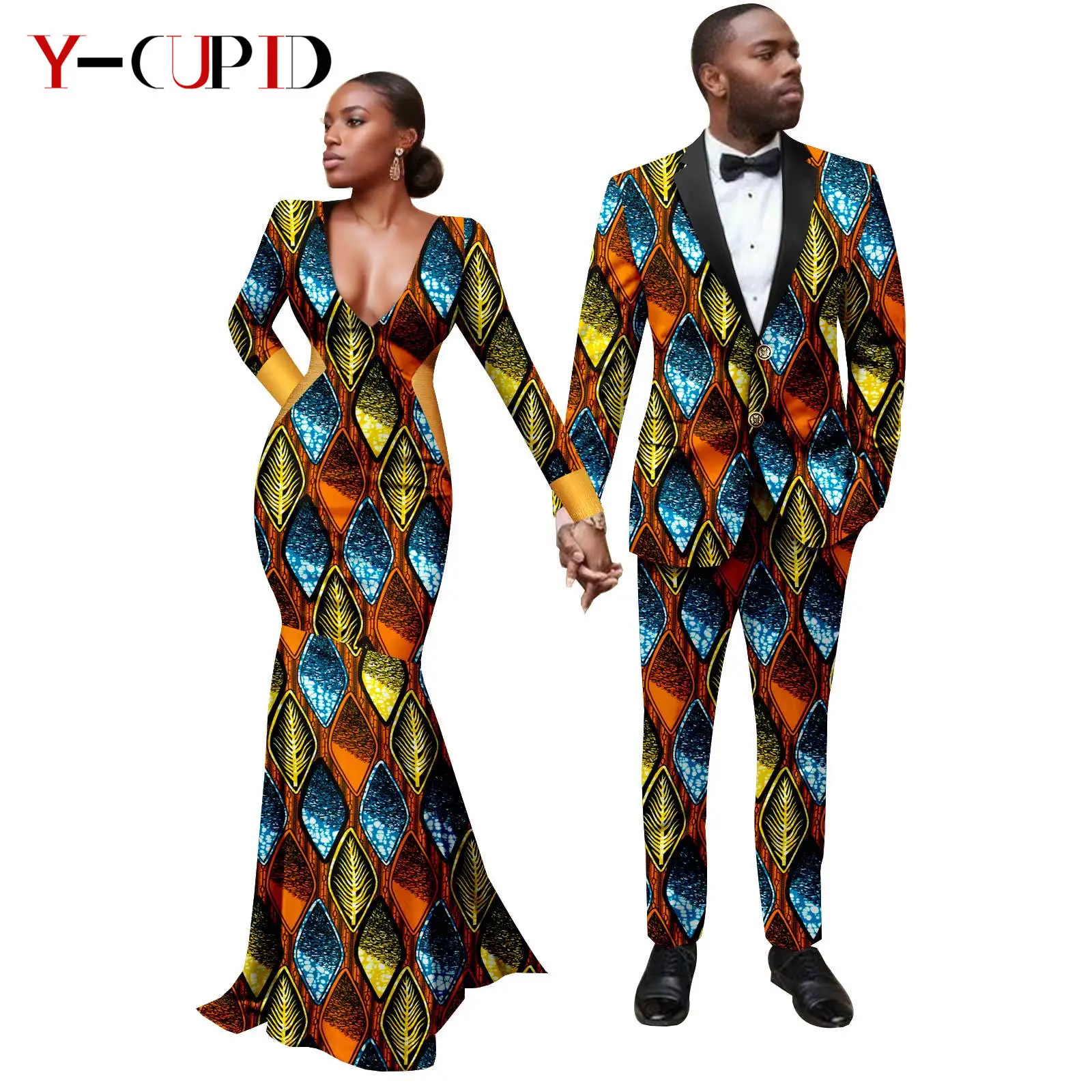 African print long dresses for - Фотография_4