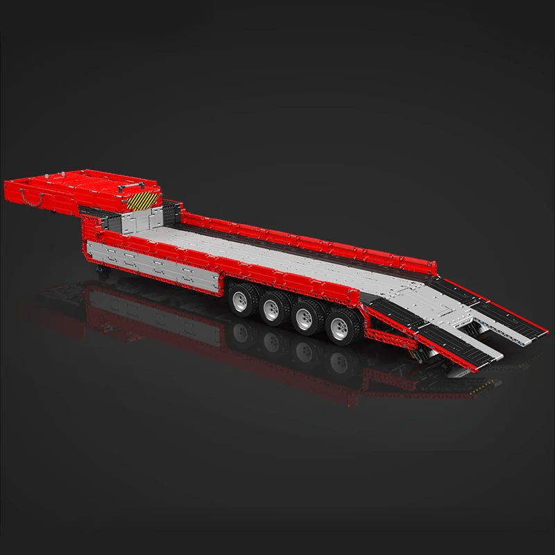 Строительные блоки mould king 19015t moc trailer для трактора - Фотография_3
