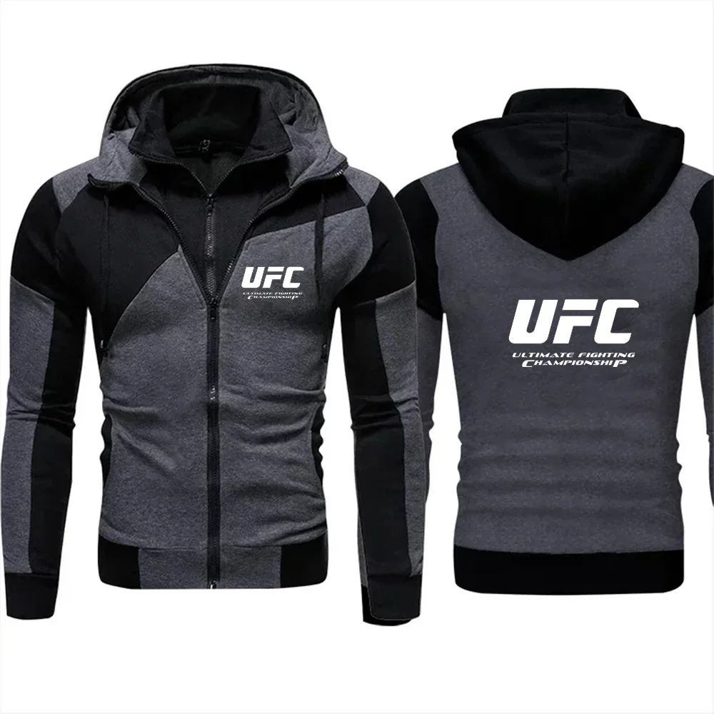 Новая мужская спортивная толстовка с логотипом ufc - Фотография_4