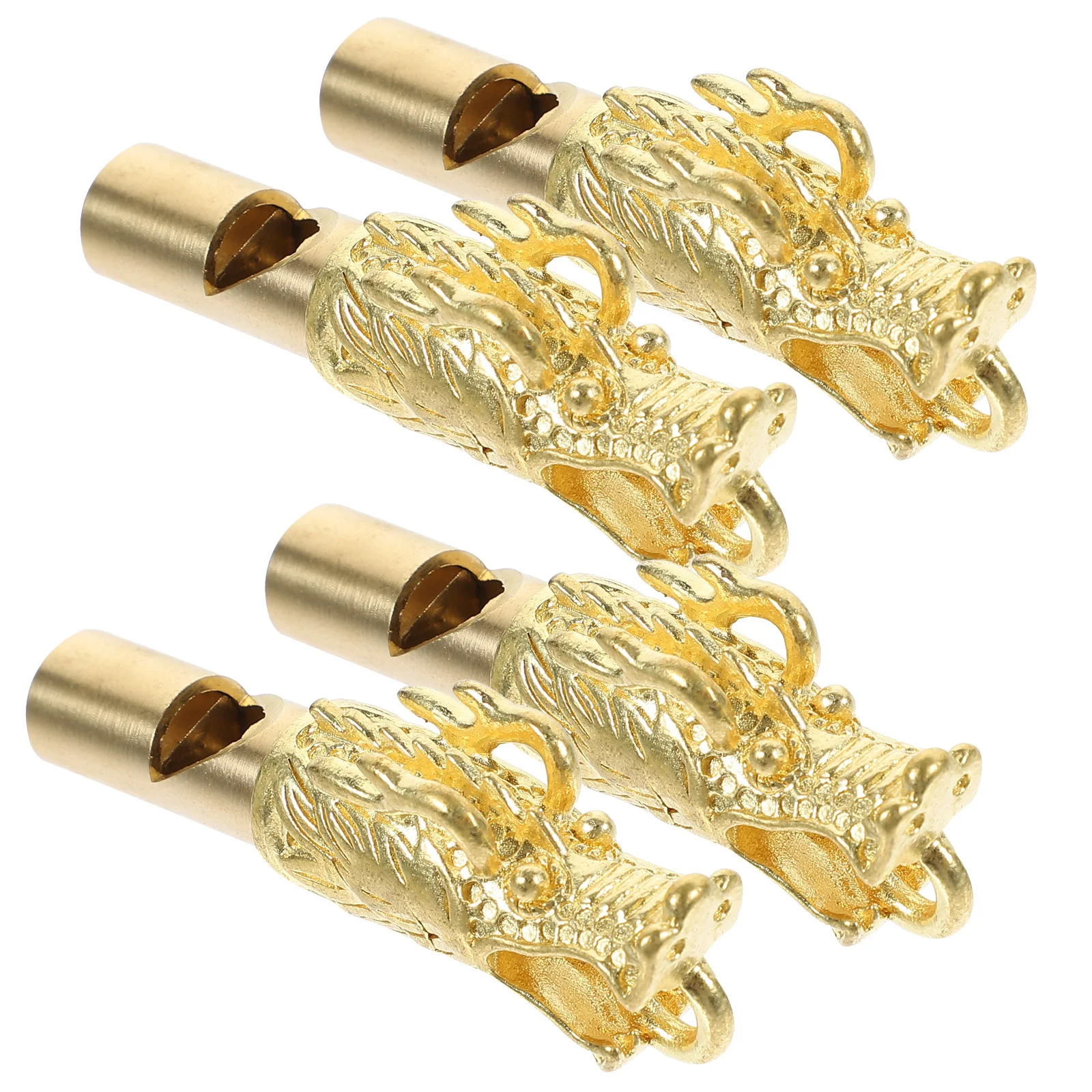 Латунный свисток с головой животного - Фотография_2