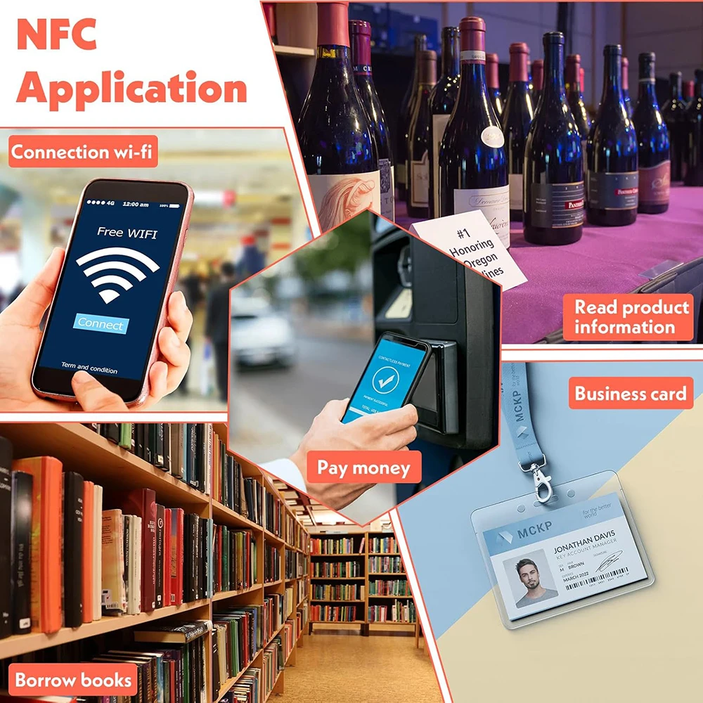 Mifare classic 1k nfc-метка-наклейки 13 - Фотография_2