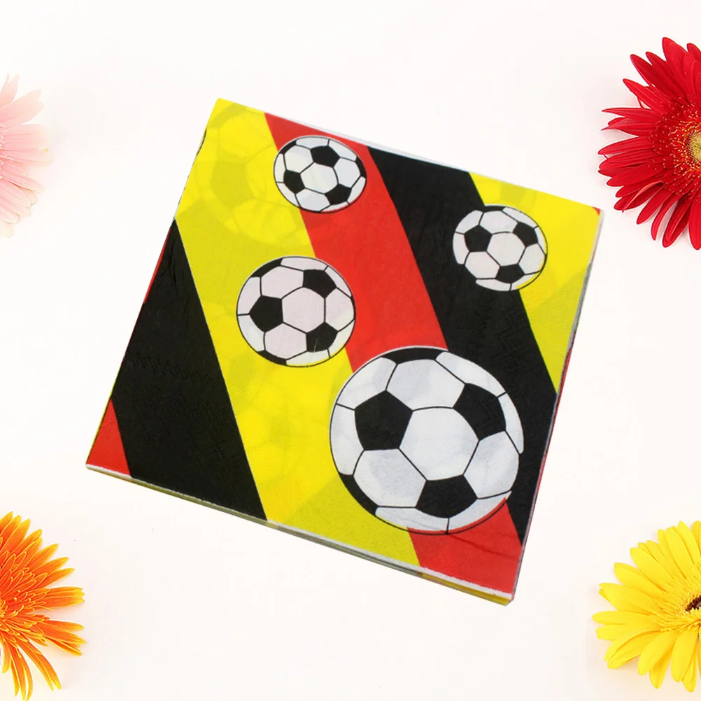 Салфетка с футбольным принтом - Фотография_2