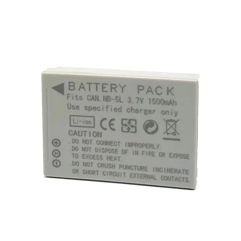 3,7 в nb-5l nb5l nb 5l аккумулятор - Фотография_5