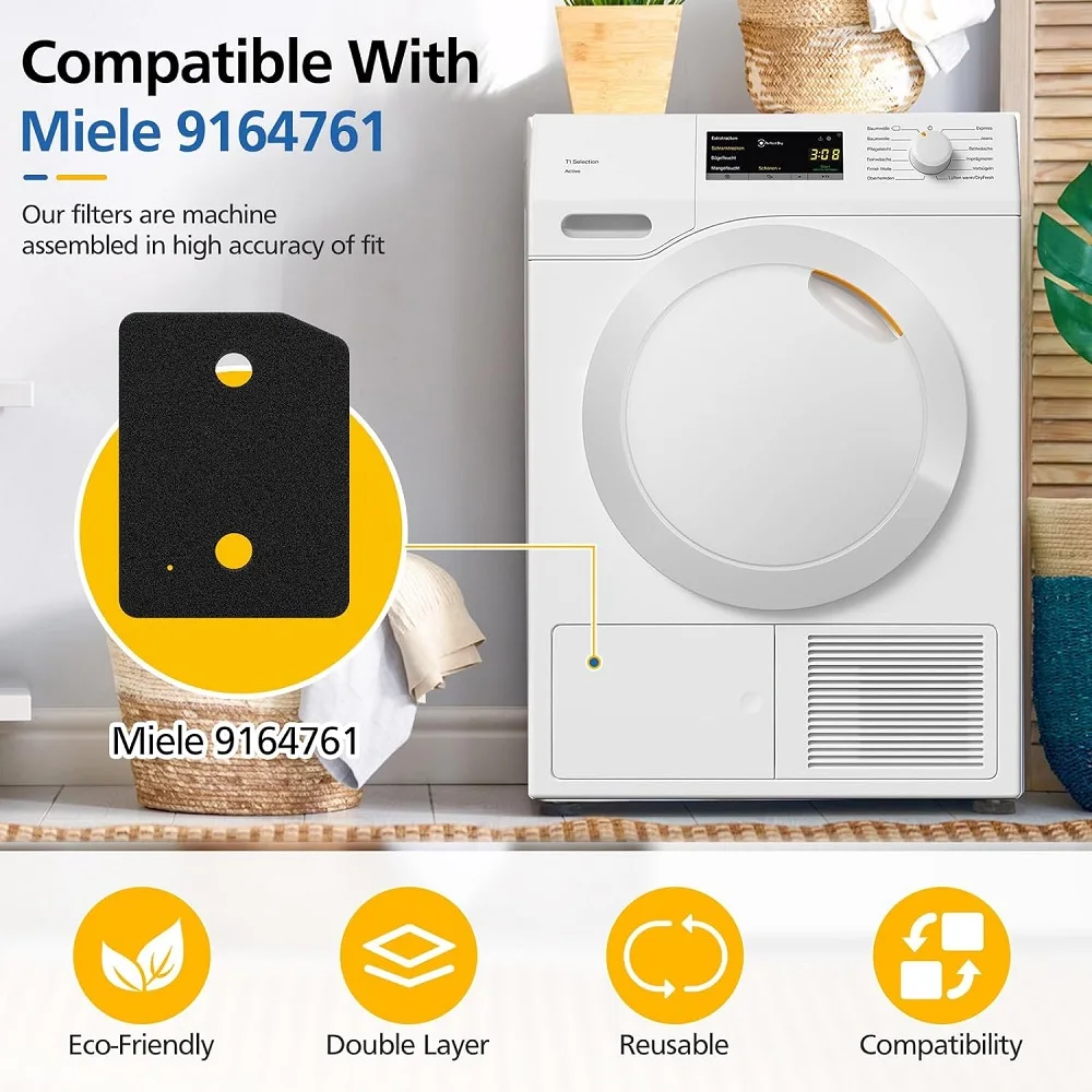 4 упаковки плинтуса-фильтра для сушилки miele t1 - Фотография_2