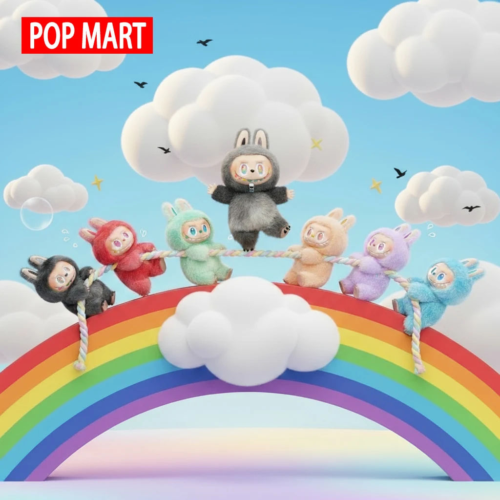 Кукла лабу - идеальный подарок - цвет макарон - Фотография_3