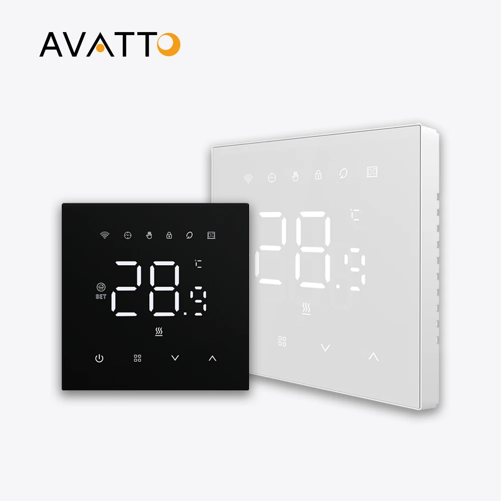 Термостат avatto tuya с wi-fi и поддержкой wi-fi