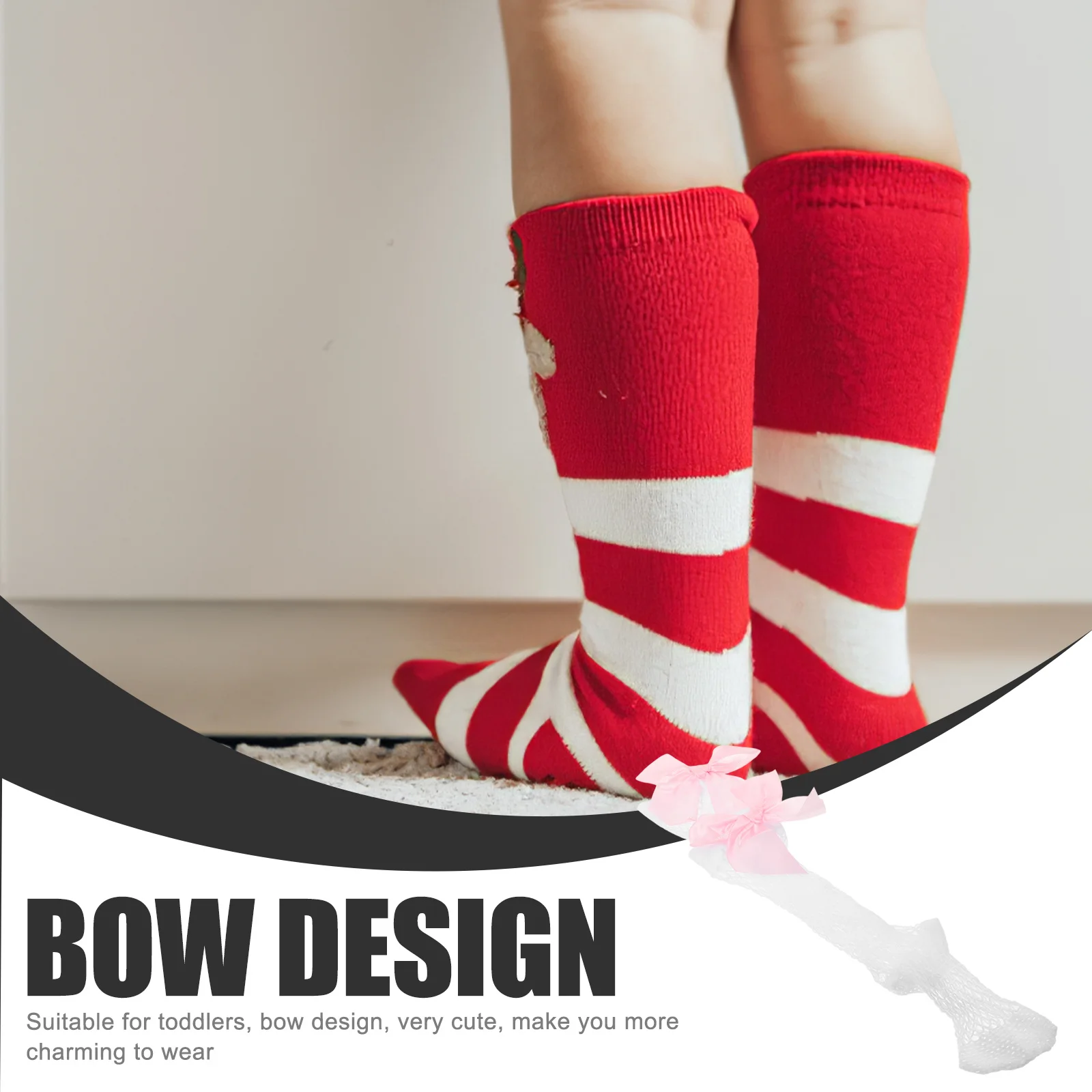 Сетчатые носки для маленьких девочек - Фотография_4