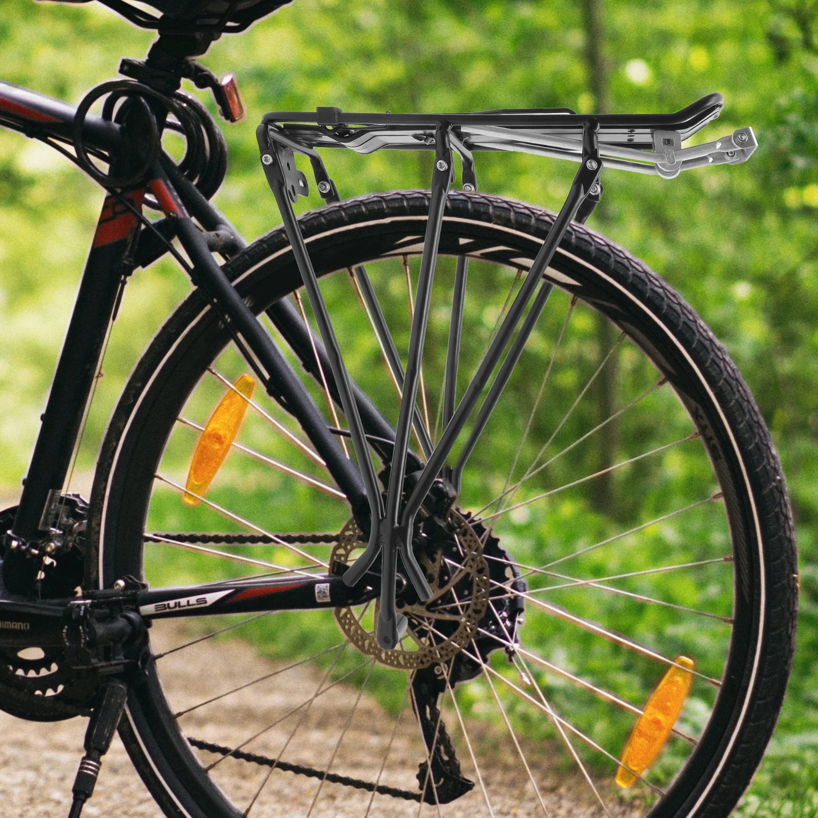 Багажник для велосипеда explorer из алюминиевого сплава премиум-класса - Фотография_6