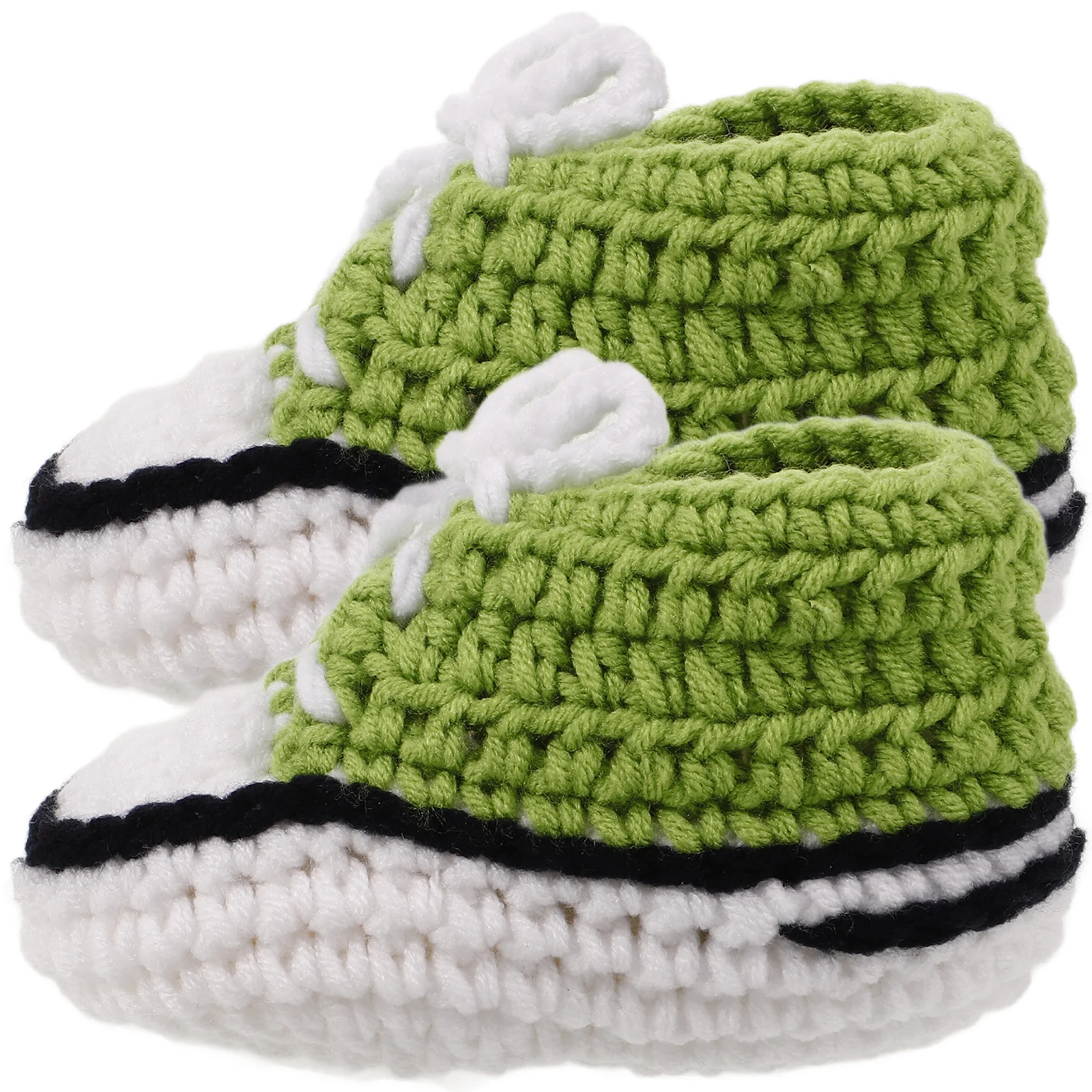 Детские вязаные крючком туфли ручной работы - Фотография_6