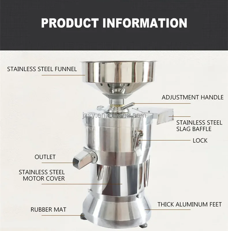 Sy-sg100 коммерческая электрическая машина для производства соевого молока - Фотография_2