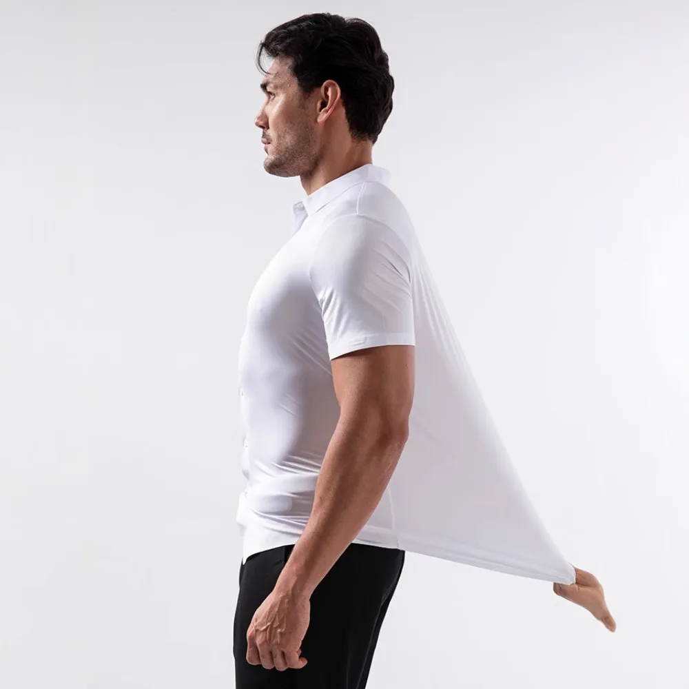 Высокоэластичная бесшовная рубашка по индивидуальному заказу - Фотография_4