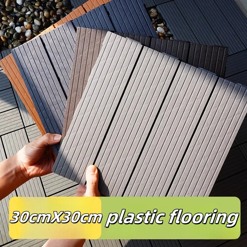 Пластиковый пвх пол 30 см x 30