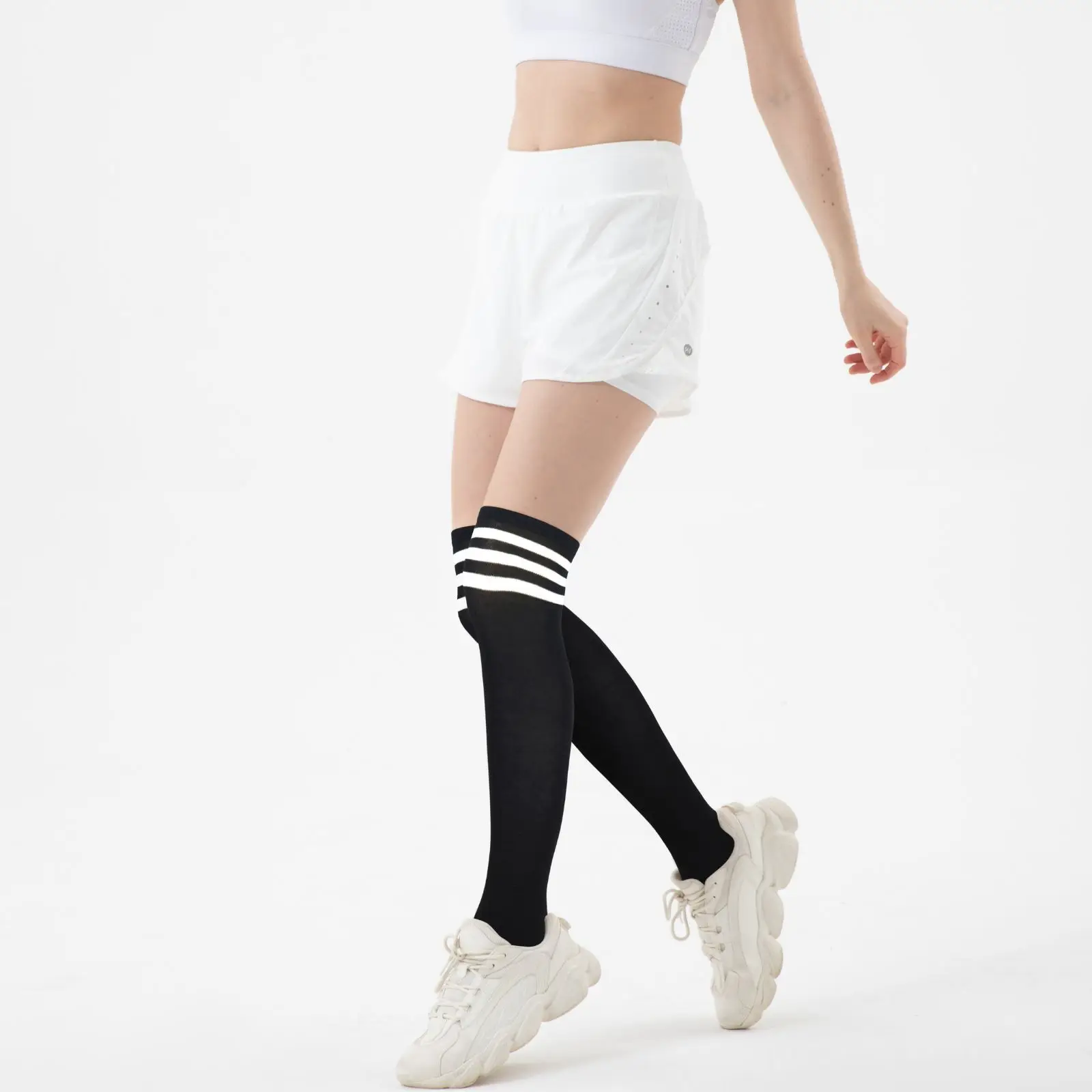 Intgoodluckycc носки до бедра для женщин - Фотография_6