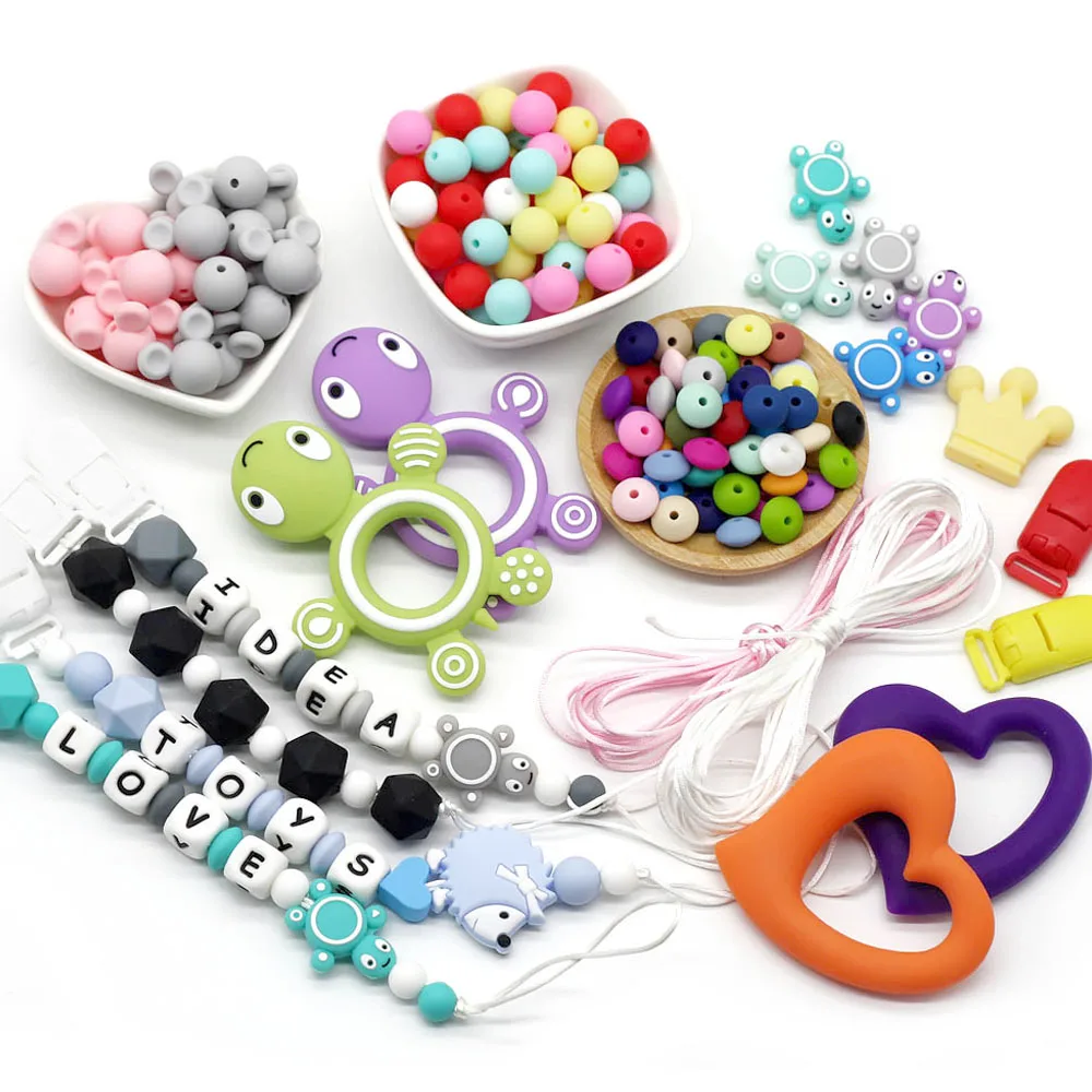 Силиконовые бусины для прорезывания зубов - Фотография_6