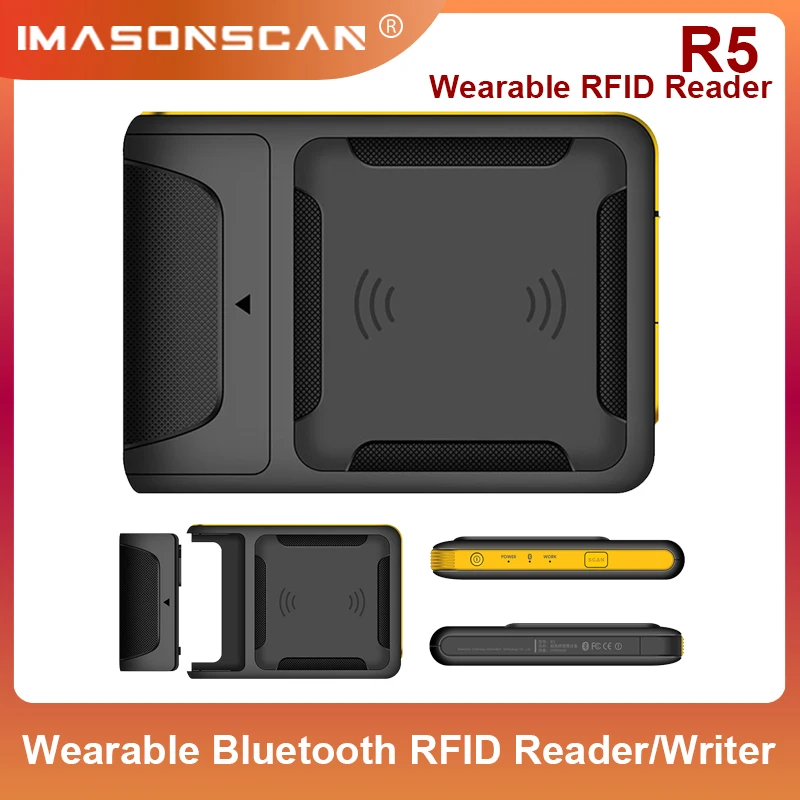R5 носимый rfid-считыватель bluetooth
